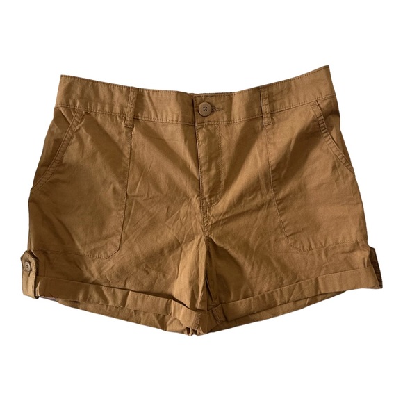NWOT Tan Utility Shorts - Picture 2 of 4
